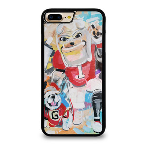 UNIVERSITY OF GEORGIA BULLDOGS UGA ART iPhone 7 Plus Case