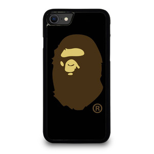 BAPE LOGO BROWN iPhone SE 2020 Case