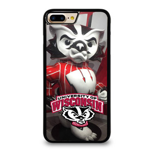 WISCONSIN BADGER MASCOT iPhone 7 Plus Case WISCONSIN BADGER MASCOT iPhone 7 Plus Case