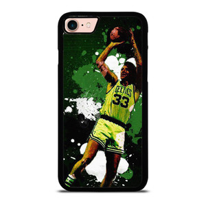 LARRY BIRD BOSTON CELTICS ART iPhone 8 Case
