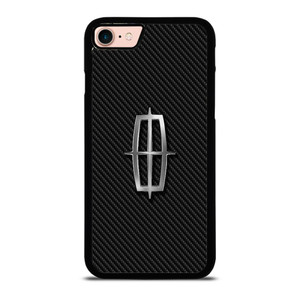 LINCOLN MOTOR LOGO CARBON iPhone 8 Case