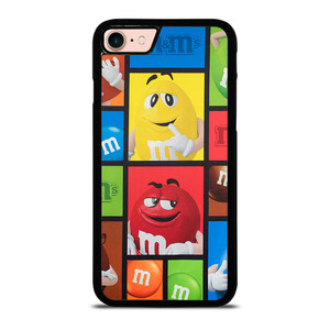M&M'S CANDIES MASCOT COLLAGE iPhone 8 Case