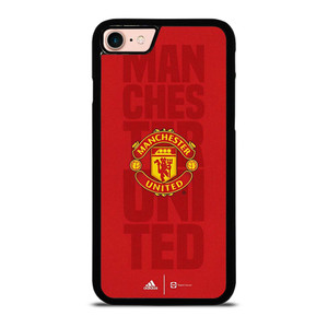 MANCHESTER UNITED FC ADIDAS LOGO iPhone 8 Case