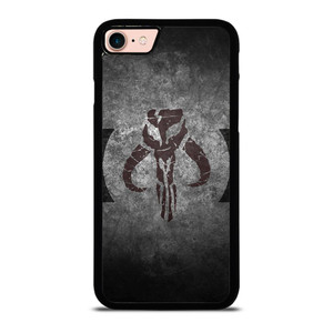 MANDALORIAN STAR WARS HEAD EMBLEM iPhone 8 Case