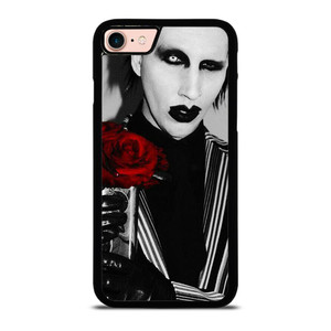 MARILYN MANSON GOTH FACE iPhone 8 Case