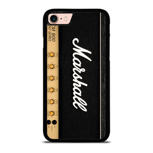 MARSHALL SPEAKER GOLD WOOD iPhone 8 Case