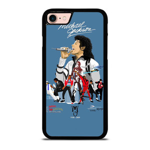 MICHAEL JACKSON CARTOON iPhone 8 Case