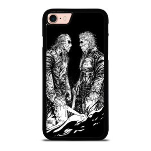 MICHAEL MYERS VS JASON iPhone 8 Case MICHAEL MYERS VS JASON iPhone 8 Case