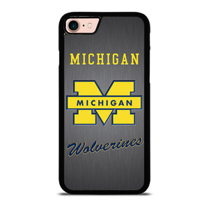 MICHIGAN WOLVERINES LOGO iPhone 8 Case