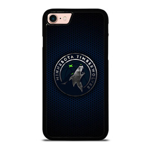 MINNESOTA TIMBERWOLVES BLUE CARBON iPhone 8 Case
