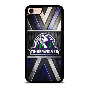 MINNESOTA TIMBERWOLVES METAL SYMBOL iPhone 8 Case