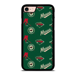 MINNESOTA WILD NHL PATTERN iPhone 8 Case