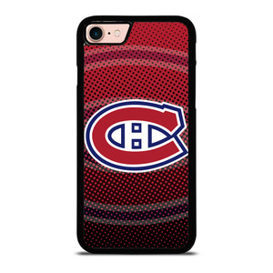 MONTREAL CANADIENS HALFTONE LOGO iPhone 8 Case