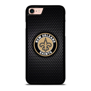 NEW ORLEANS SAINTS METAL BADGE iPhone 8 Case