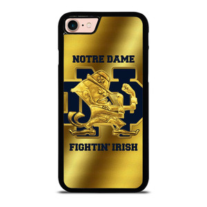 NOTRE DAME GOLD EMBLEM iPhone 8 Case