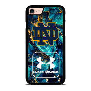 NOTRE DAME VS UNDER ARMOUR MARBLE BLUE iPhone 8 Case