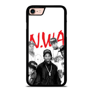 NWA NIGGAZ WIT ATTITUDES HIP HOP GROUP iPhone 8 Case