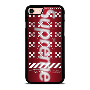 OFF WHITE X SUPREME LOGO BLUR iPhone 8 Case OFF WHITE X SUPREME LOGO BLUR iPhone 8 Case