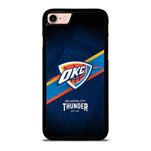 OKLAHOMA CITY THUNDER NBA SYMBOL iPhone 8 Case