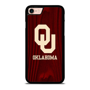 OKLAHOMA SOONERS WOODEN LOGO iPhone 8 Case