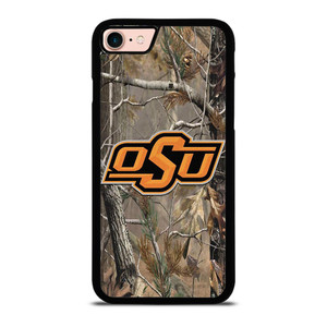 OKLAHOMA STATE UNIVERSITY CAMO LEAF iPhone 8 Case