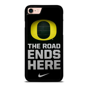 OREGON DUCKS THE ROAD ENDS HERE iPhone 8 Case
