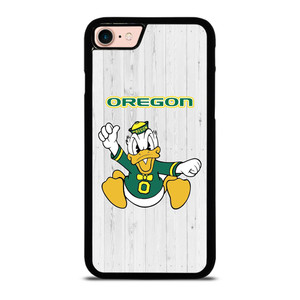 OREGON DUCKS WOODEN LOGO iPhone 8 Case