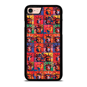 PETER MAX LIBERTY STATUE iPhone 8 Case