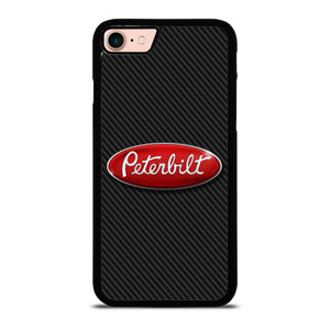 PETERBILT TRUCK LOGO CARBON iPhone 8 Case