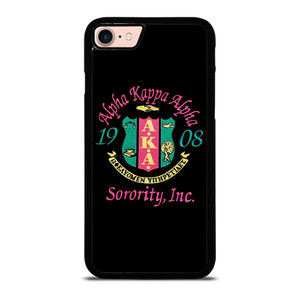 PINK AND GREEN AKA LOGO iPhone 8 Case