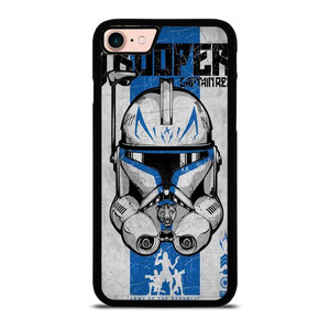 POSTER CLONE WARS STAR iPhone 8 Case