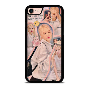 ROSE BLACKPINK CUTE COLLAGE iPhone 8 Case
