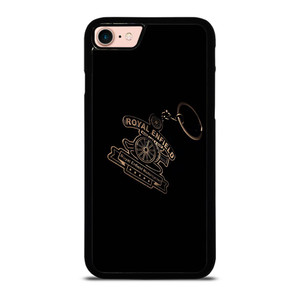 ROYAL ENFIELD KEY CHAN BLACK LOGO iPhone 8 Case ROYAL ENFIELD KEY CHAN BLACK LOGO iPhone 8 Case