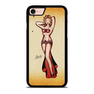 SAILOR JERRY BIKINI GIRL TATTOO iPhone 8 Case SAILOR JERRY BIKINI GIRL TATTOO iPhone 8 Case