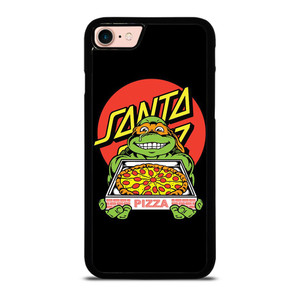 SANTA CRUZ PIZZA iPhone 8 Case