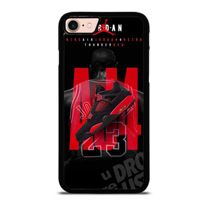 SHOES THUNDER RED JORDAN iPhone 8 Case