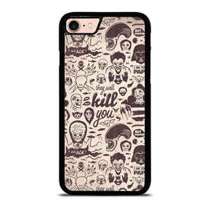 SLASHER PATTERN iPhone 8 Case