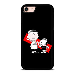 SNOOPY BROWN COOL SHIRT iPhone 8 Case