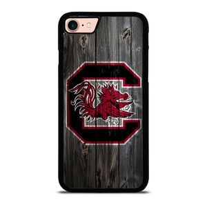SOUTH CAROLINA GAMECOCKS WOODEN LOGO iPhone 8 Case