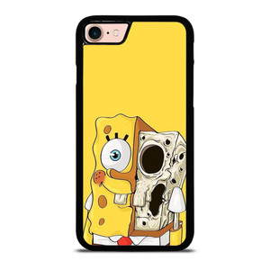 SPONGE BOB SKULL FACE iPhone 8 Case