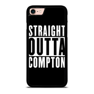 STRAIGHT OUTTA COMPTON HIP HOP LOGO iPhone 8 Case