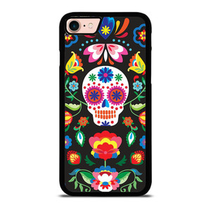 SUGAR SKULL ART iPhone 8 Case
