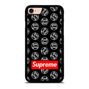 SUPREME FUCK EM iPhone 8 Case