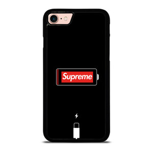 SUPREME PHONE LOW BATTERY iPhone 8 Case