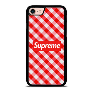 SUPREME RED GINGHAM iPhone 8 Case SUPREME RED GINGHAM iPhone 8 Case