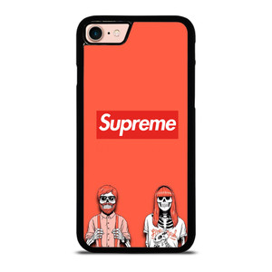 SUPREME RED SKULL iPhone 8 Case
