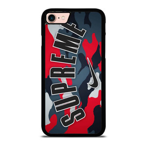 SUPREME X NIKE RED CAMO iPhone 8 Case SUPREME X NIKE RED CAMO iPhone 8 Case