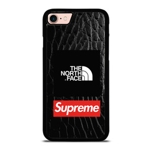 SUPREME X THE NORTH FACE LEATHER iPhone 8 Case