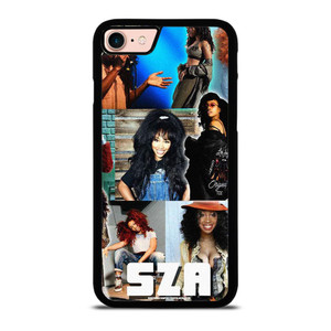 SZA FEMALE SINGER COLLAGE iPhone 8 Case