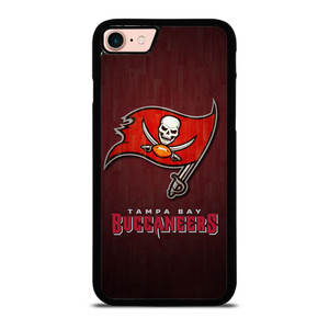 TAMPA BAY BUCCANEERS WOODEN LOGO iPhone 8 Case